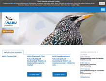 Tablet Screenshot of nabu-frankenthal.de
